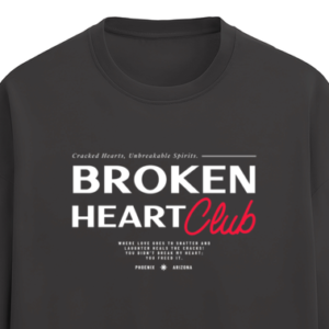 Broken Heart Club Oversized T-shirt [UNISEX]